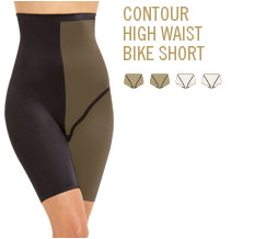 contour high waist bike short