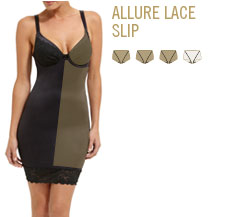 allure lace slip