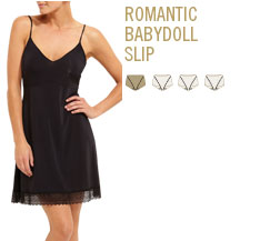 romantic babydoll slip